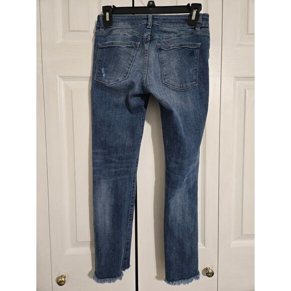 DL 1961 size 25 women's Lara instasculpt cropped flare jeans - Picture 5 of 15